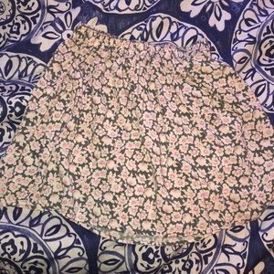 Floral Hollister Skirt